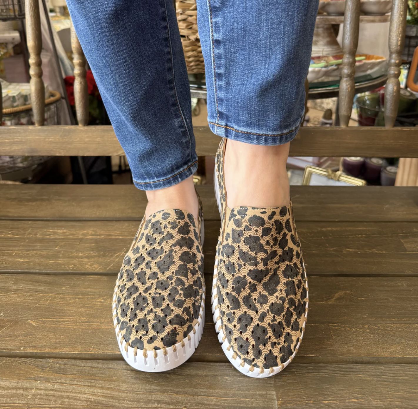 Ilse Jacobsen Tulip Platform in Leopard