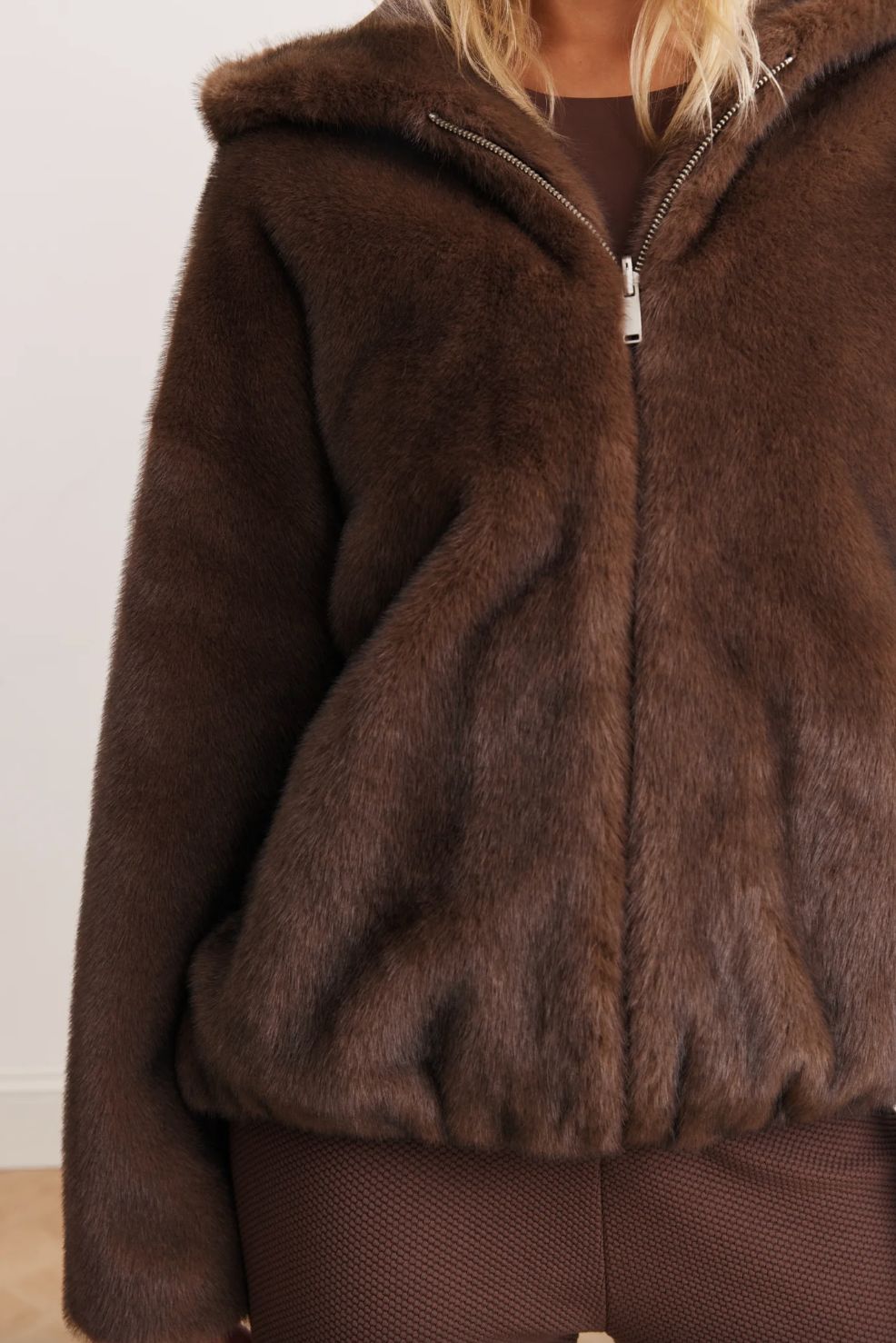 Lune Valerie Hooded Reversible Jacket