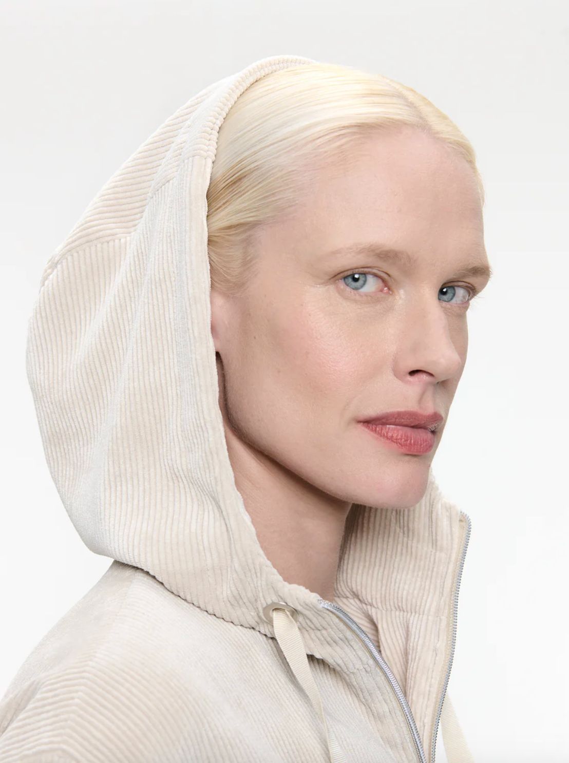 Jane Lushka Golia Jeans Jacket in Off-White