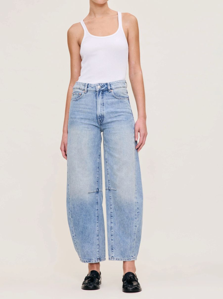 DL1961 Miro Barrel Jean in Tinted Light