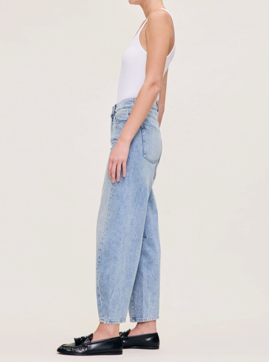 DL1961 Miro Barrel Jean in Tinted Light