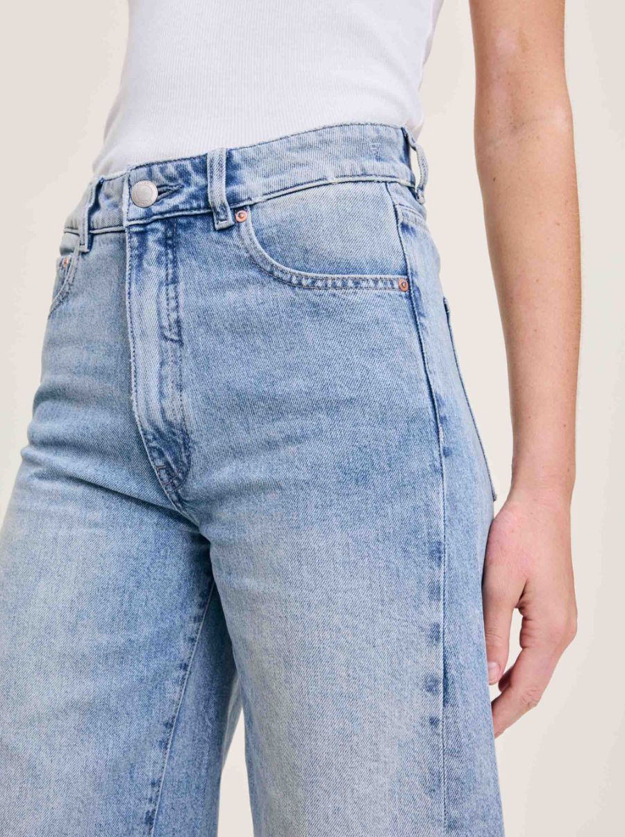 DL1961 Miro Barrel Jean in Tinted Light