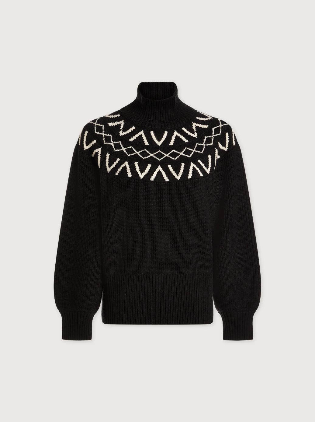 Varley Marcie Fairisle Yolk Sweater