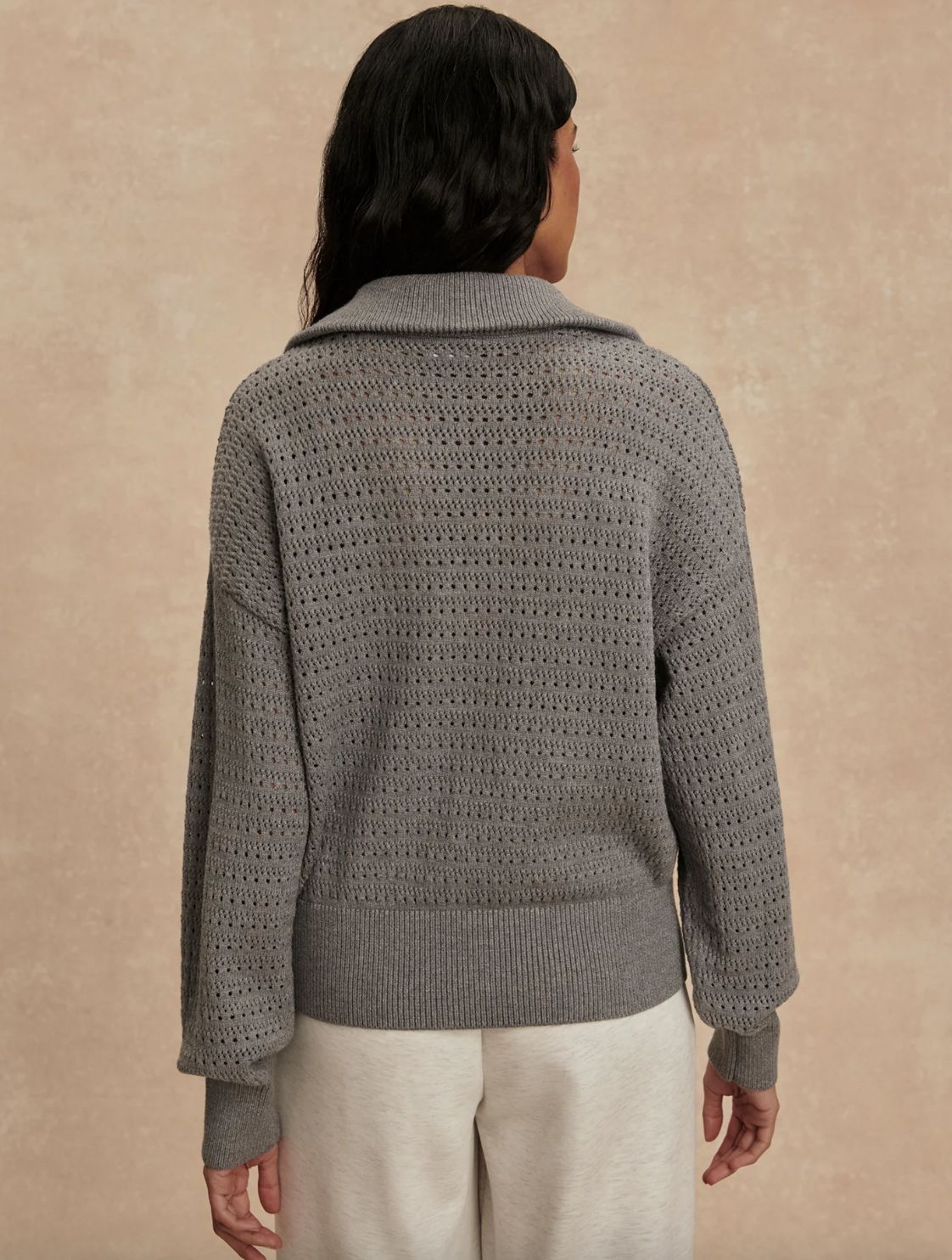 Varley Darla Half Zip Sweater