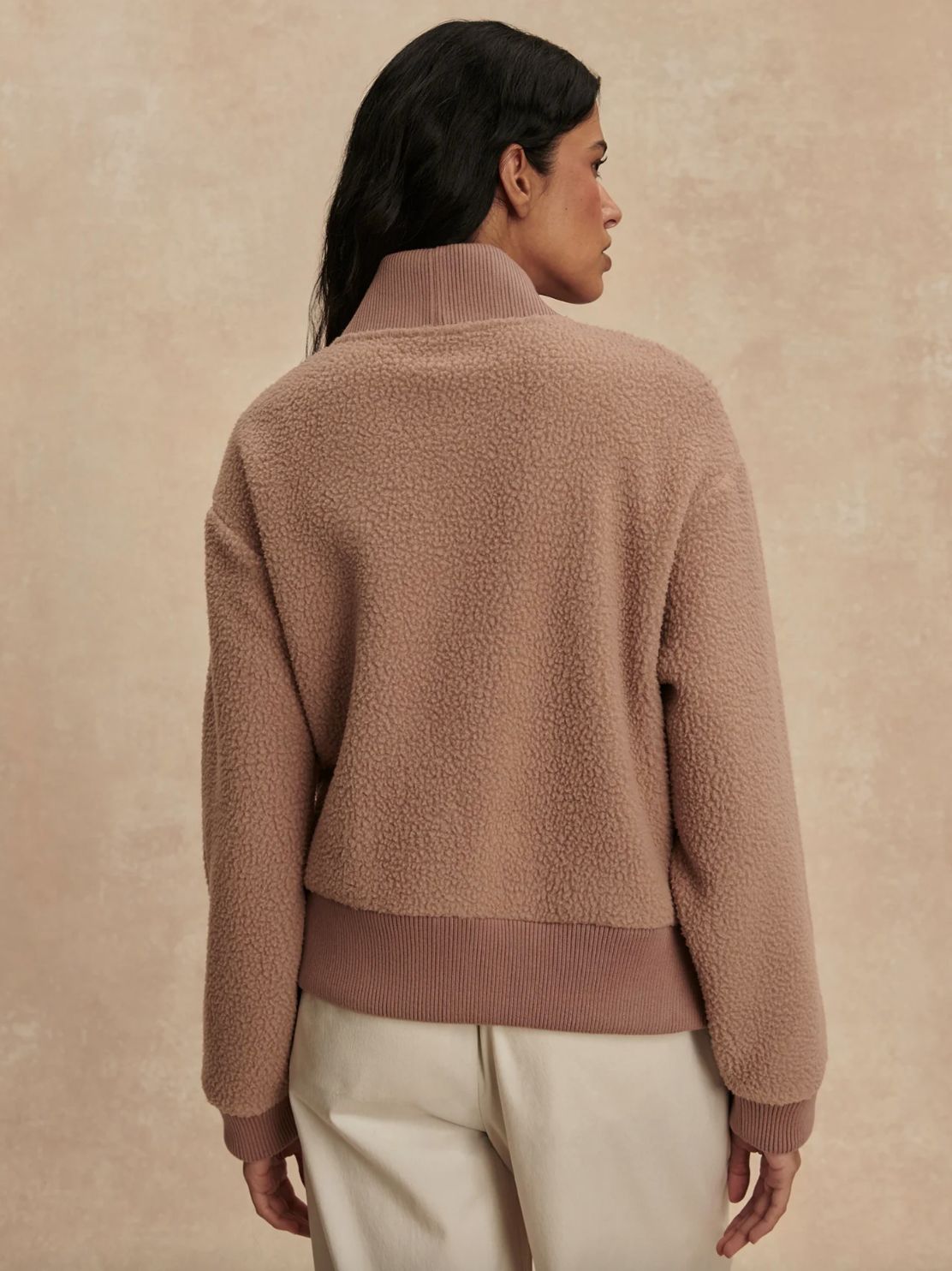 Varley Mumford Half Zip Fleece Sweatshirt