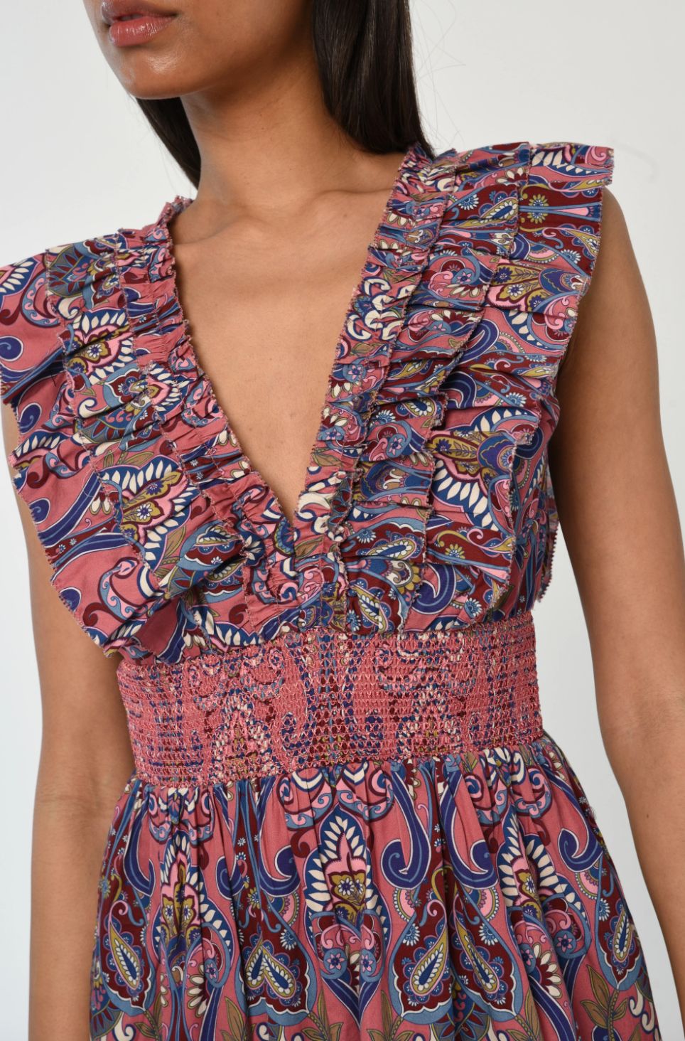 Love The Label Azalea Dress Painted Lady Print