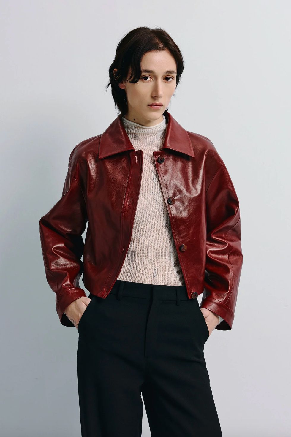 Rue Sophie Tonni Leather Jacket