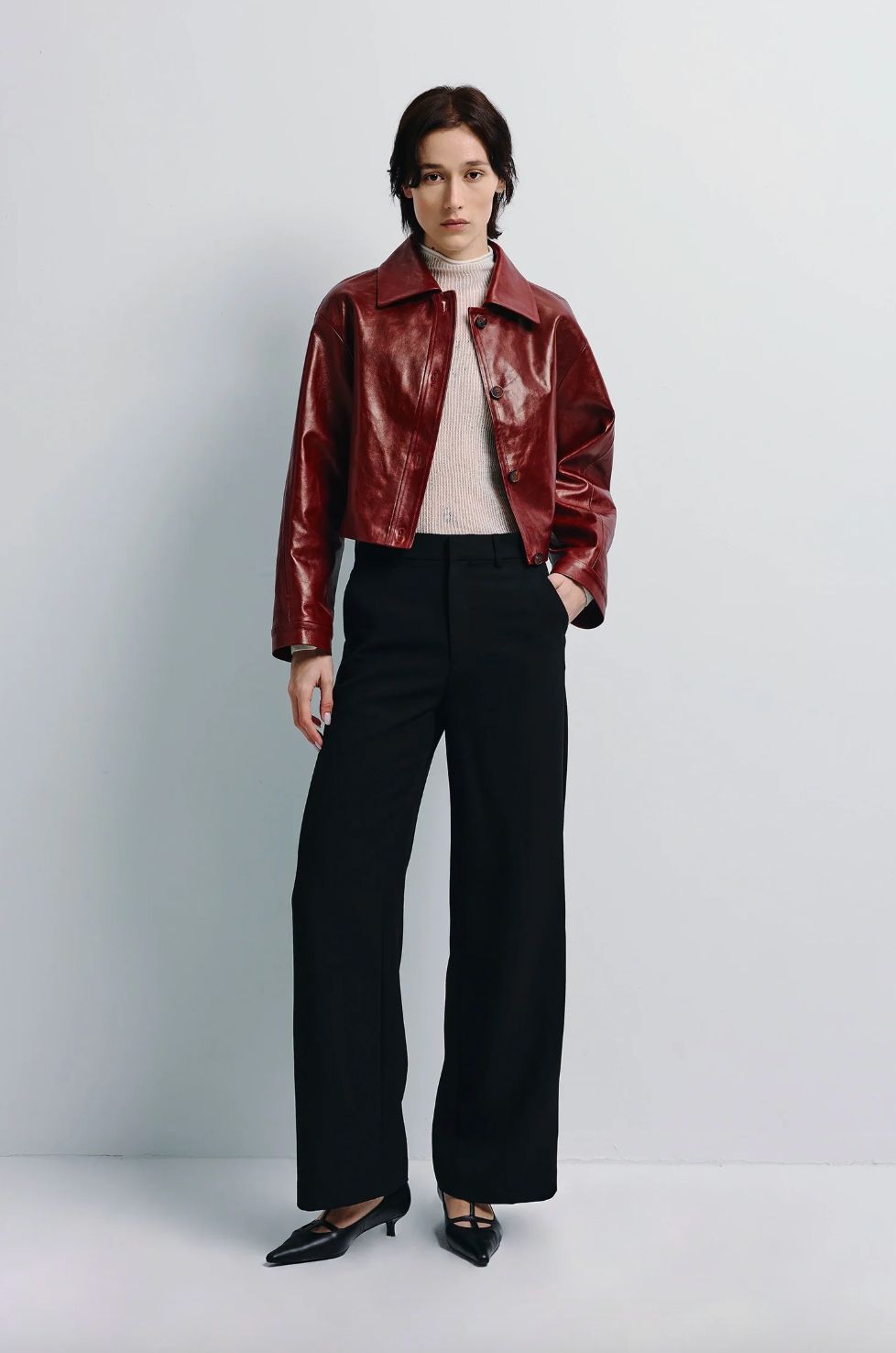 Rue Sophie Tonni Leather Jacket