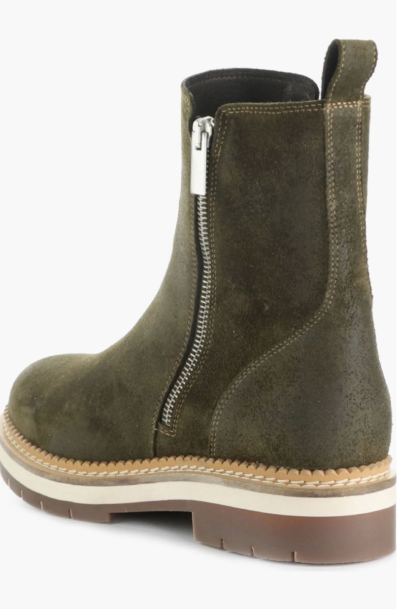 Bos &amp; Co Among Suede Boot in Olive