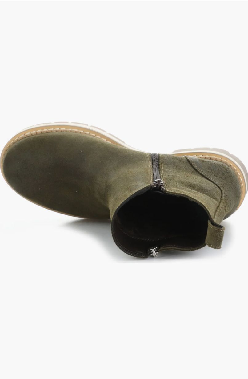 Bos &amp; Co Among Suede Boot in Olive