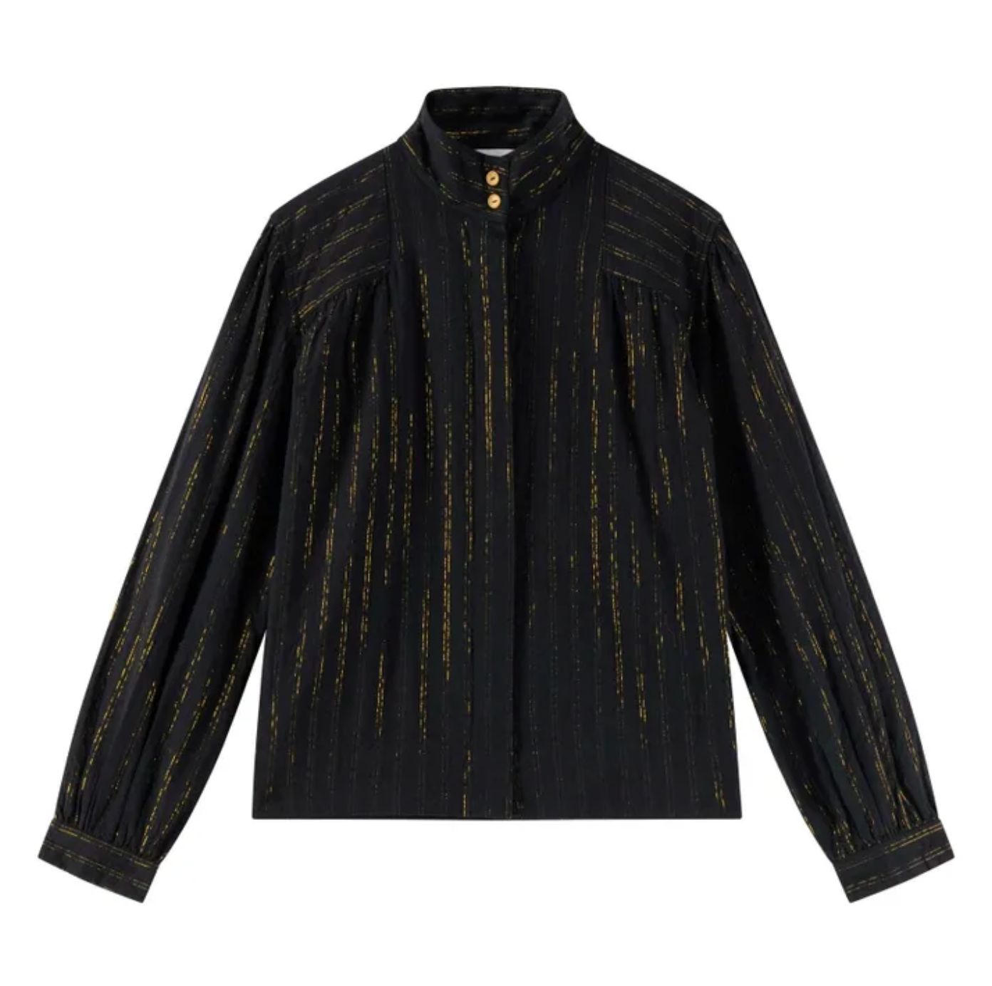 Leon &amp; Harper Chana Striped Lurex Blouse