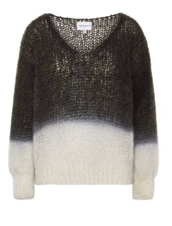 American Dreams Milana Sweater in Black &amp; White