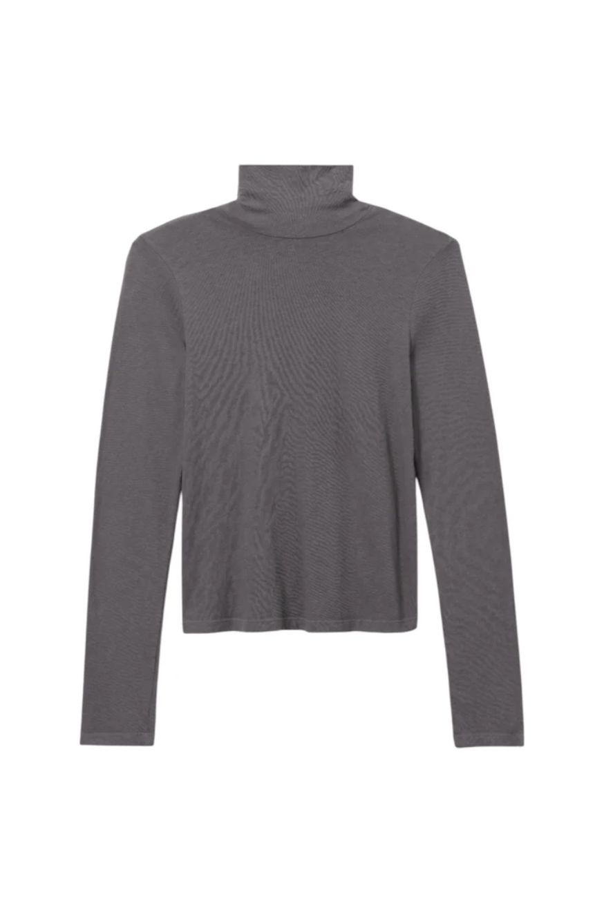 Perfect White Tee Cindy Turtle Neck