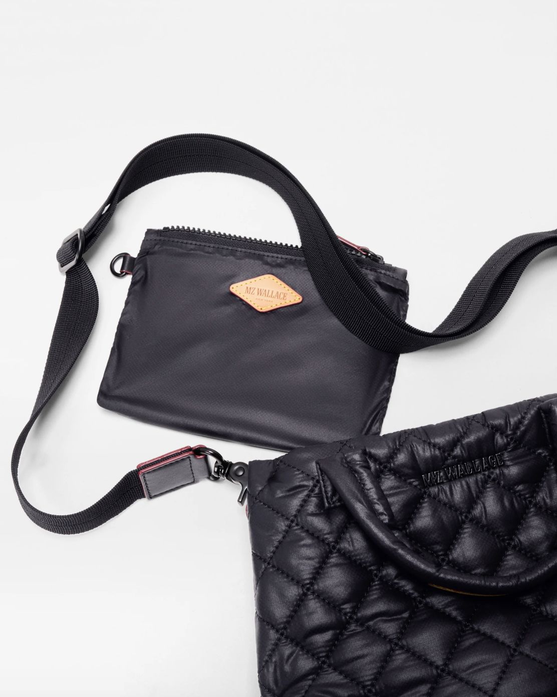 MZ Wallace Mini City Tote in Black