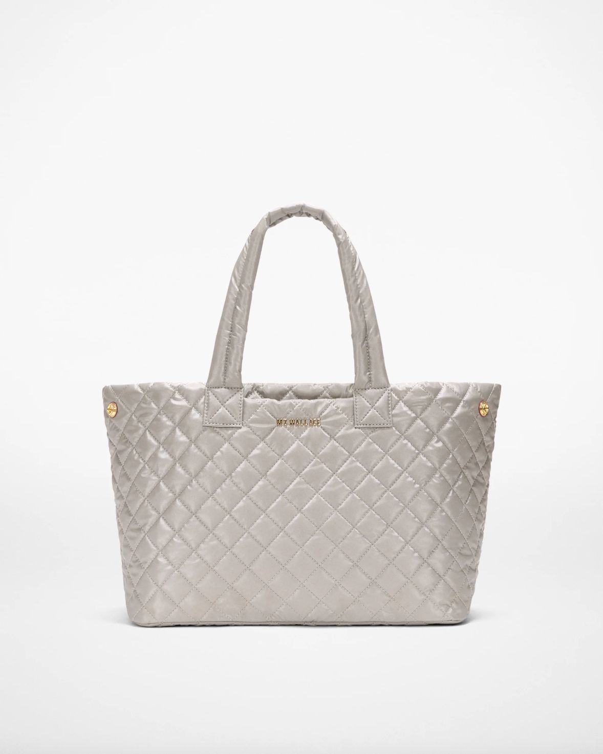 MZ Wallace Medium Metro City Tote in Sable Pearl Metallic