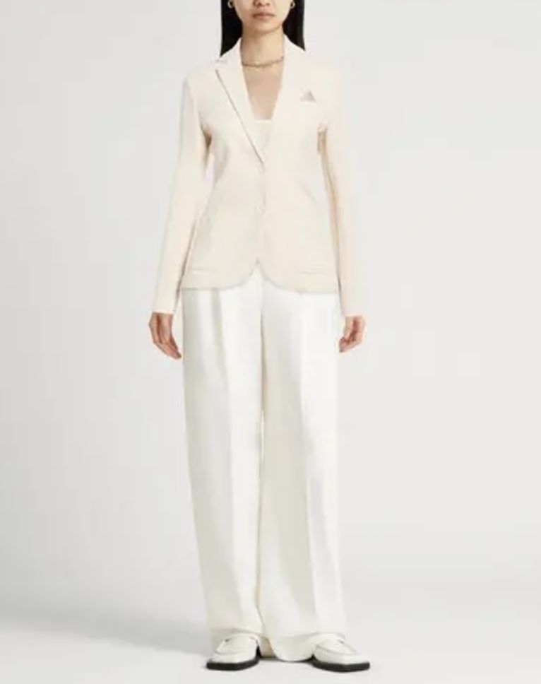 Circolo Cotton Honeycomb Blazer