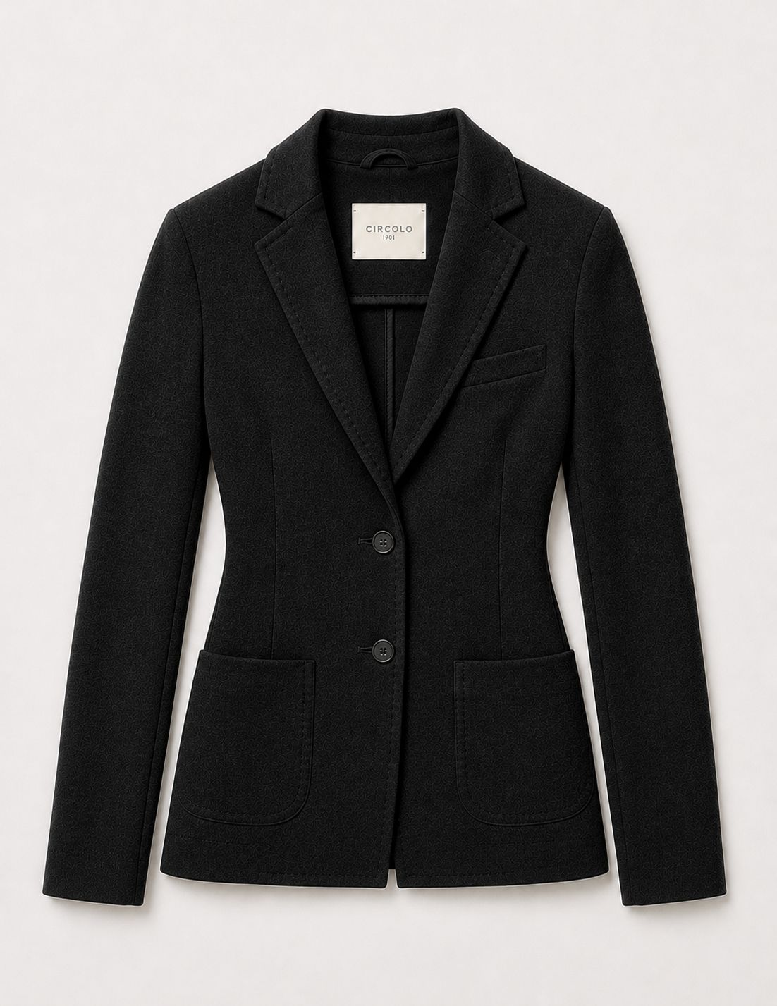 Circolo Short Slim Piquet Jacket