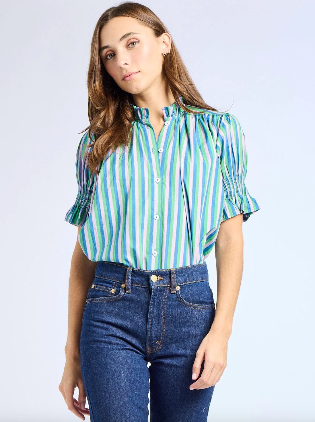 Mille Marnie Printemps Stripe Blouse