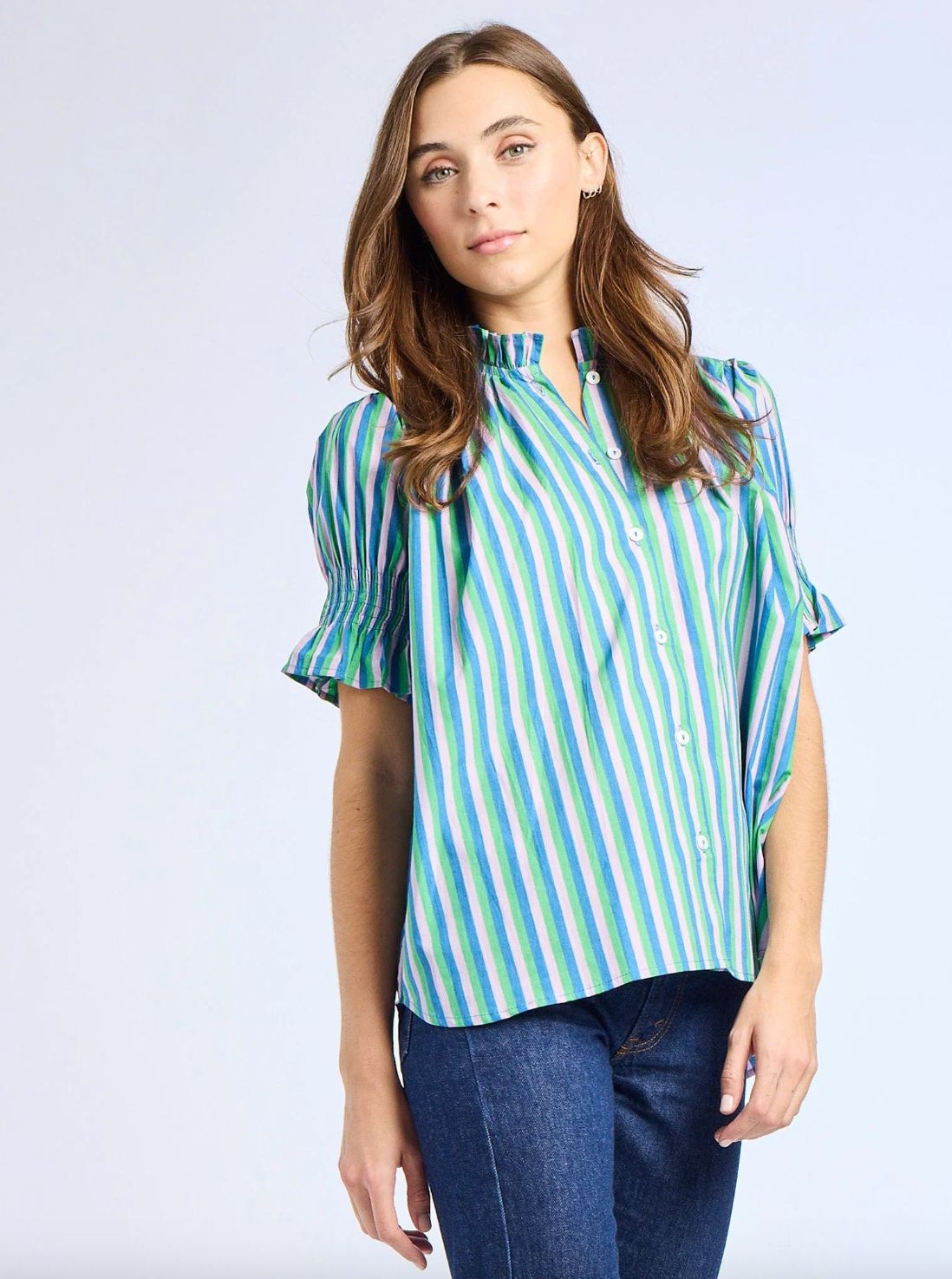 Mille Marnie Printemps Stripe Blouse