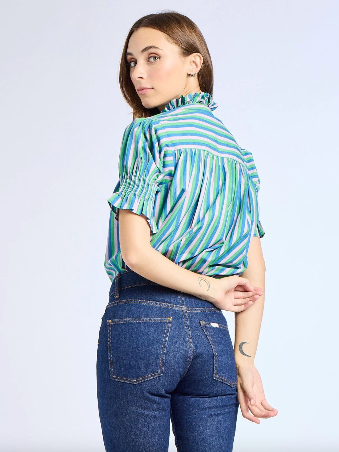 Mille Marnie Printemps Stripe Blouse