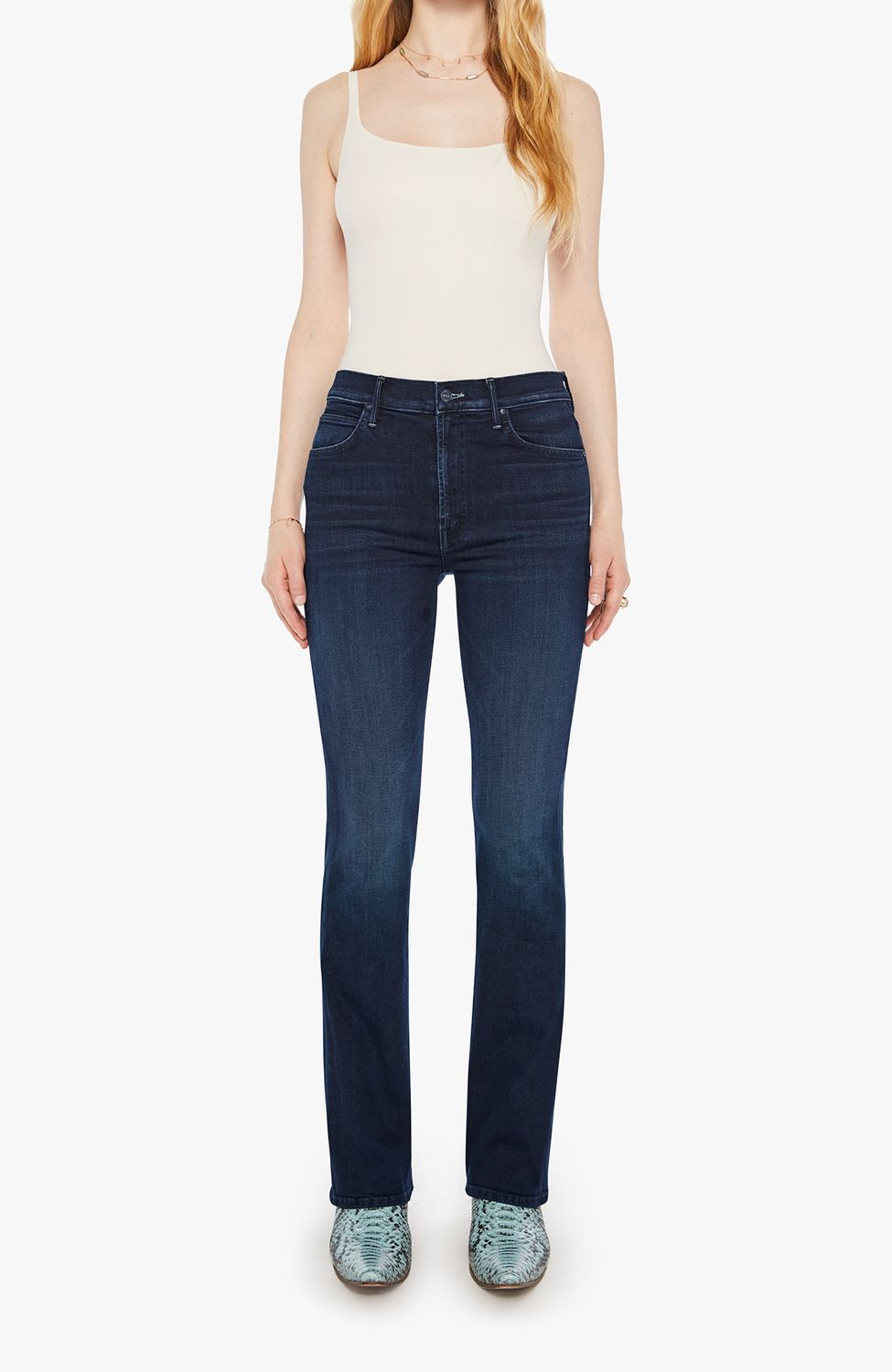 Mother The Mid Rise Smokin Skimp Jean in Karaoke in Kyoto