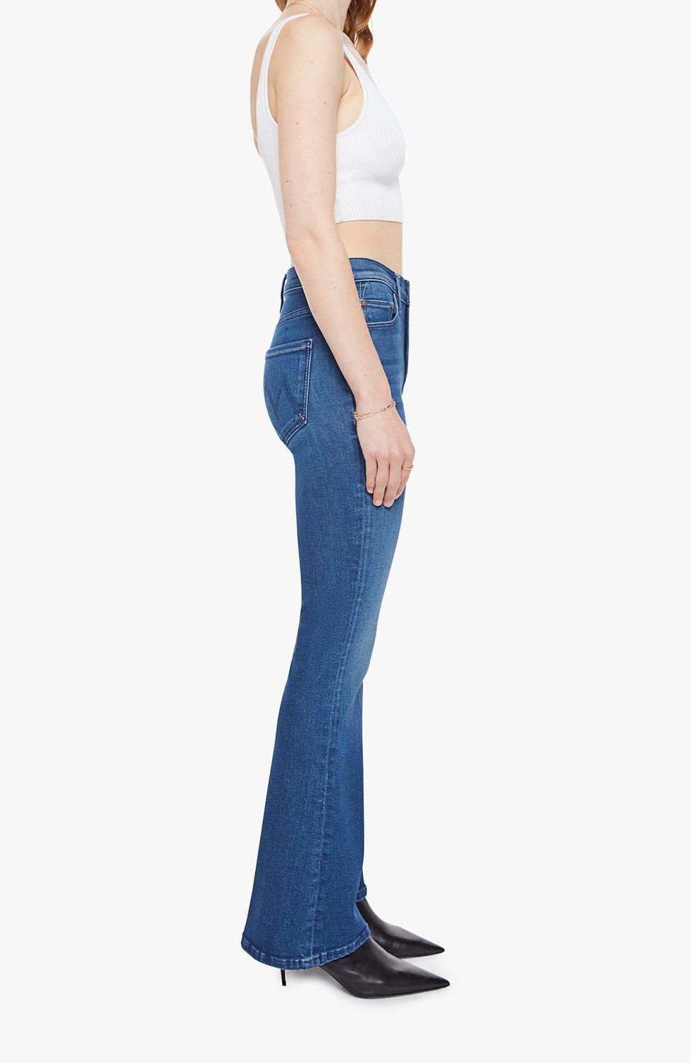 Mother The Weekender Jean in Nip It In The Butt Jean
