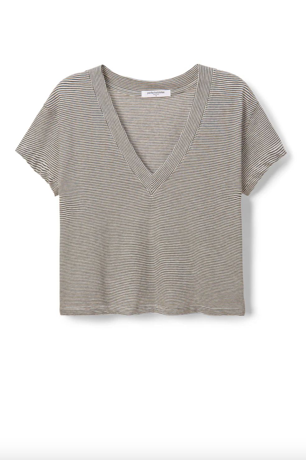 Perfect White Tee Rosie Stripe Tee