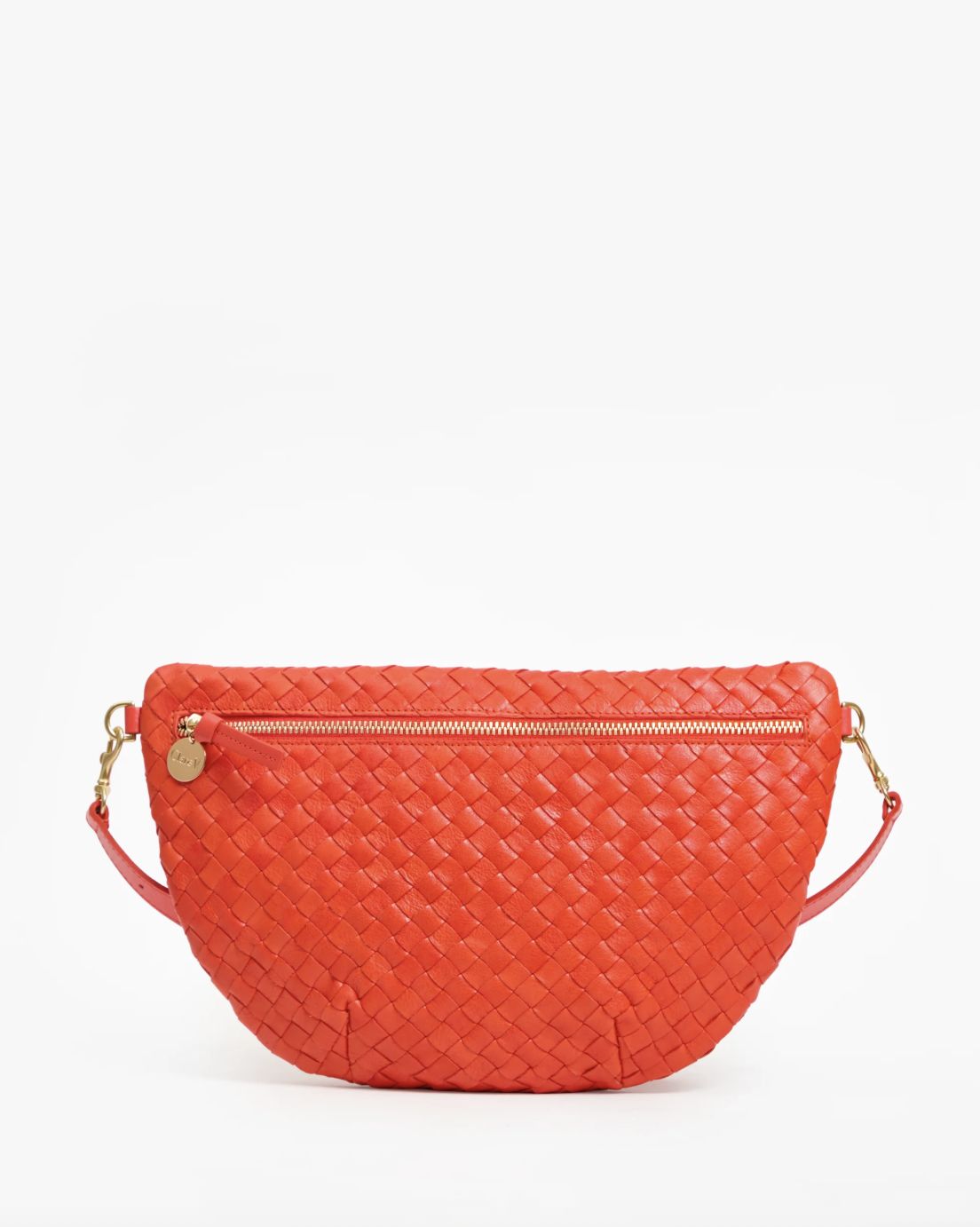 Clare V Grande Fanny - Bright Poppy