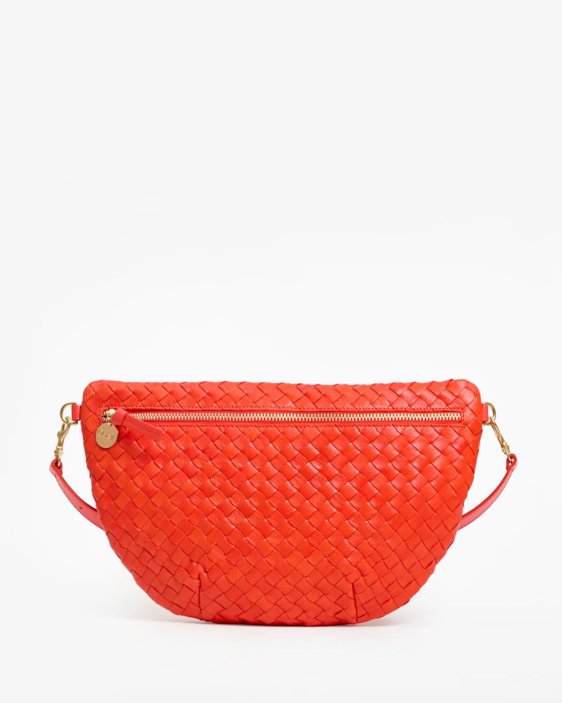 Clare V Grande Fanny - Bright Poppy