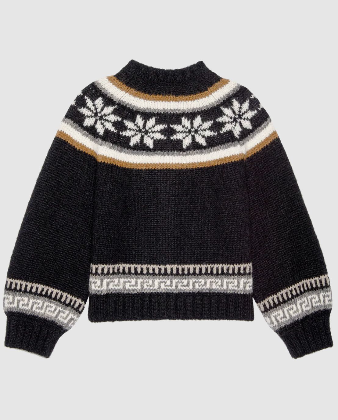 The Great Snowflake Ice Rink Cardigan