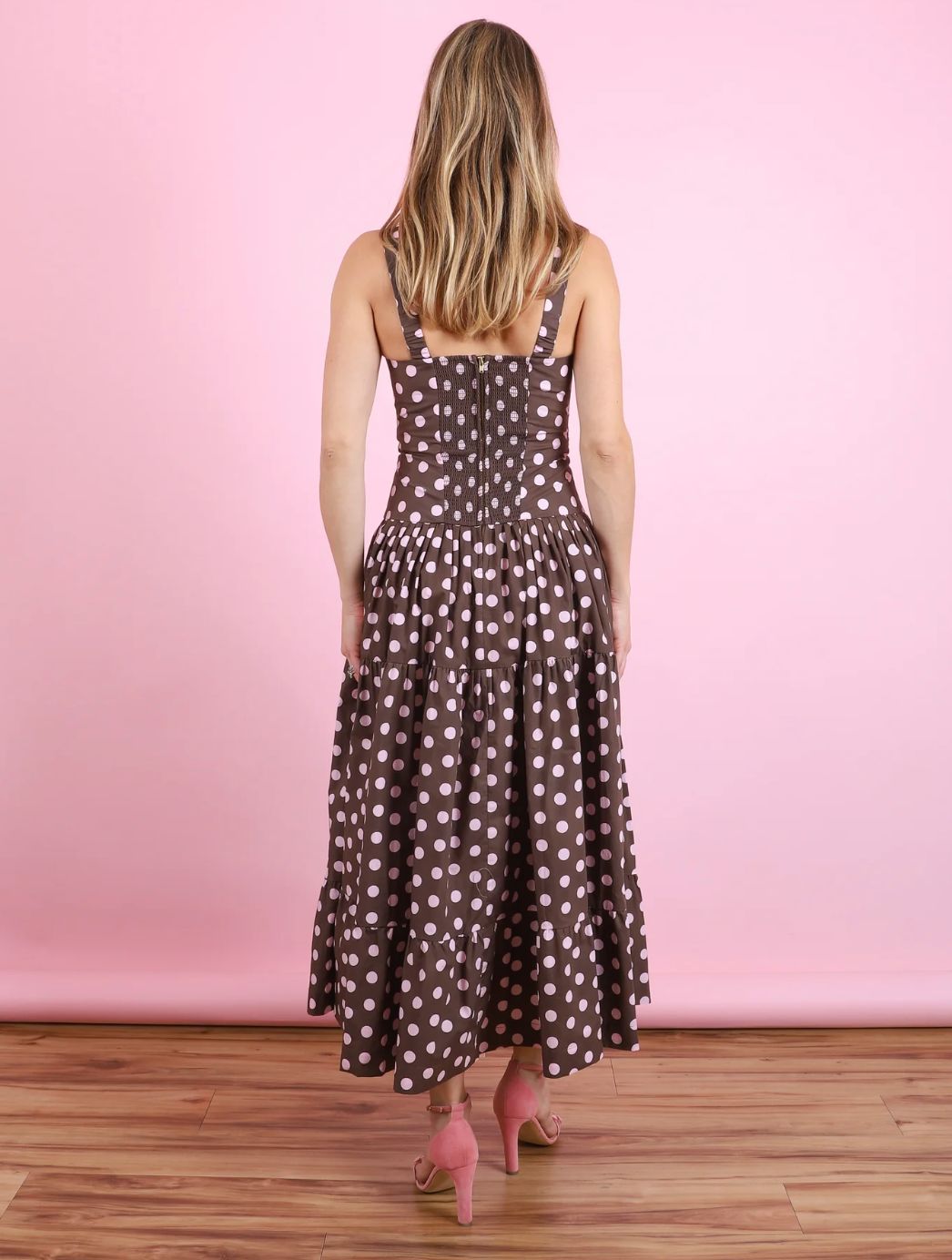 Cara Cara Santiago Midi Dress in Joelle Dot