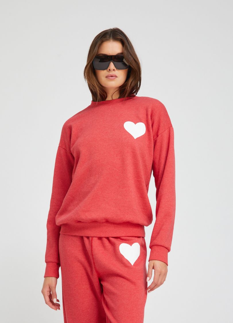 SPRWMN Heart Logo Sweatshirt