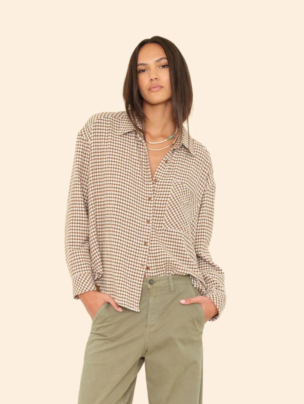 Xirena Check Jordy Shirt
