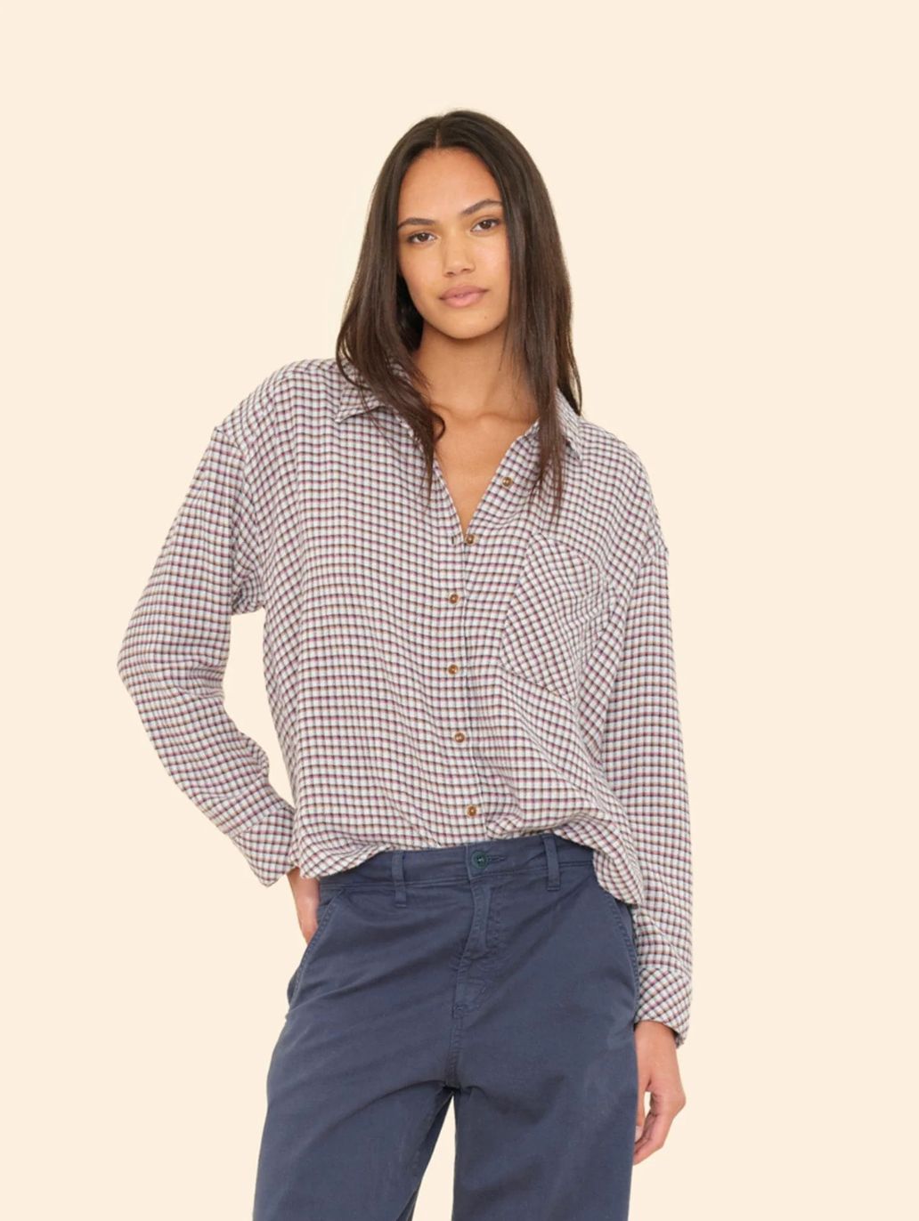 Xirena Check Jordy Shirt