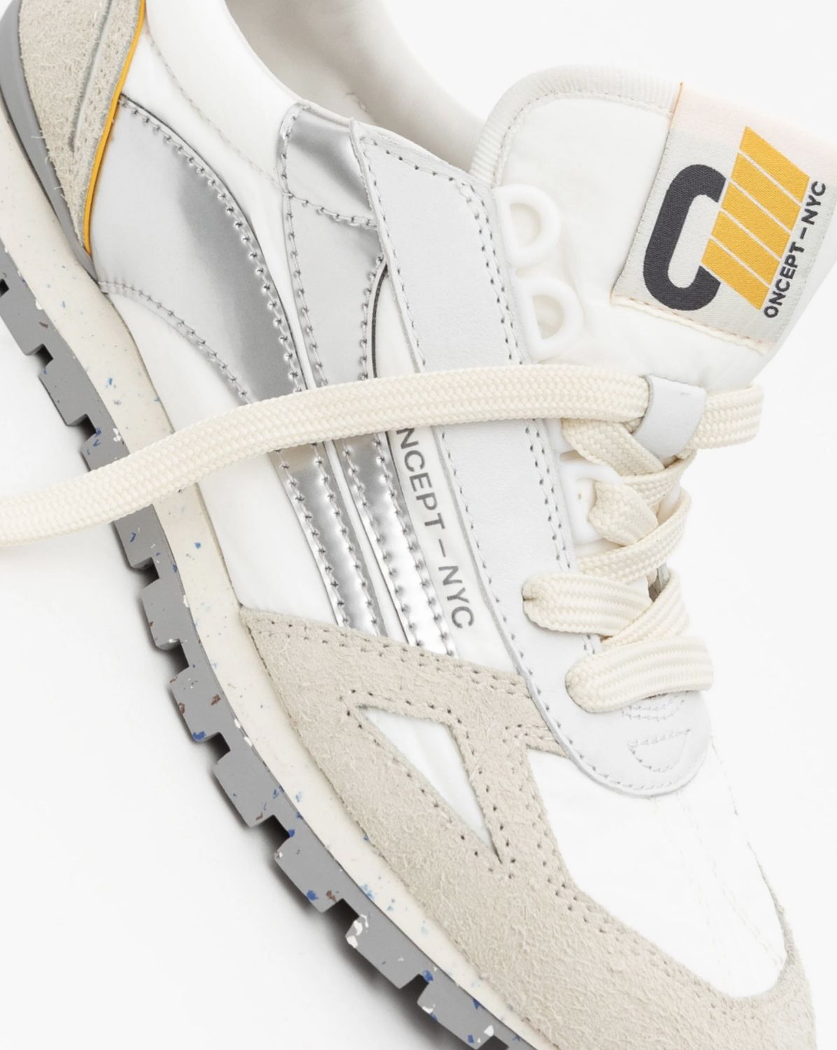 Oncept Toronto Sneaker in Silver Flash