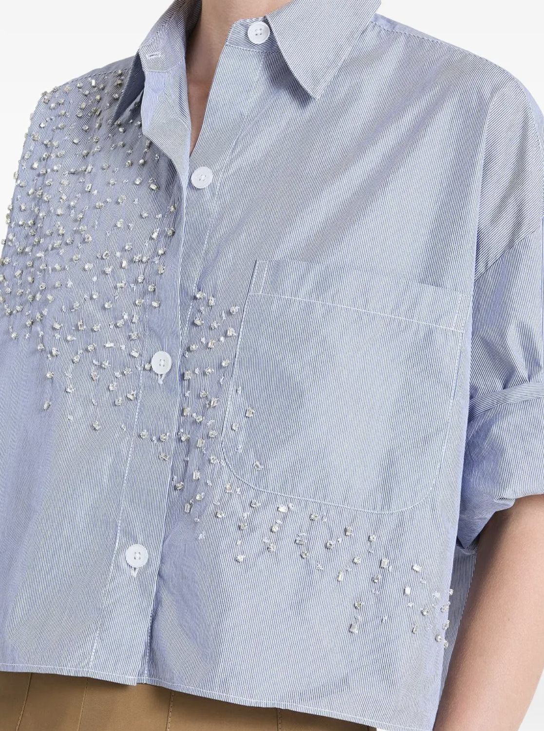 TWP Next Ex Pinstripe with Crystals