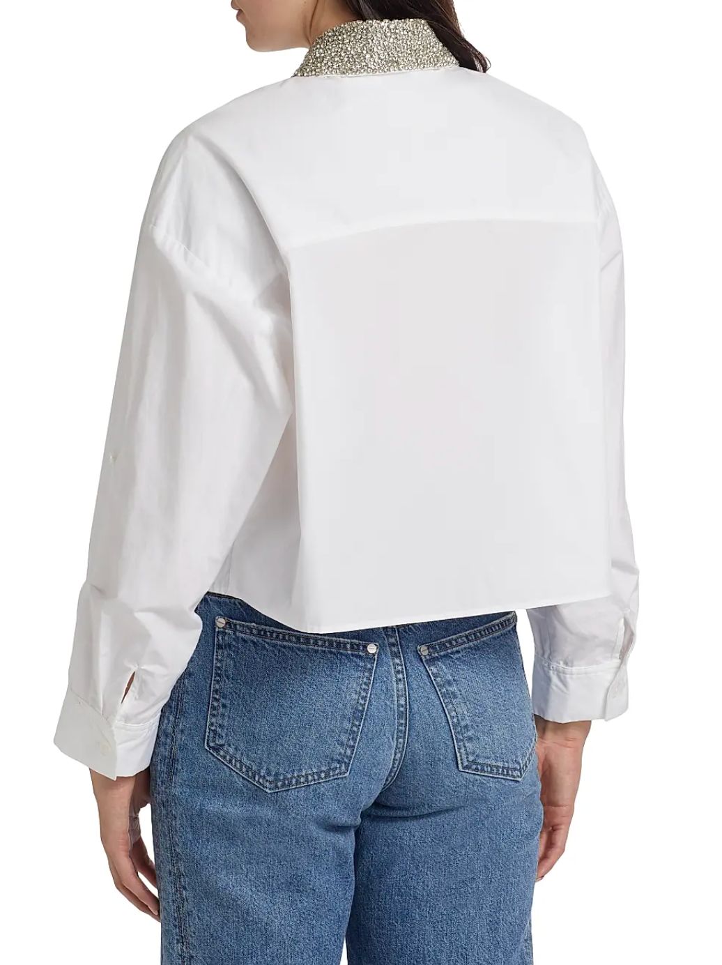 TWP Next Ex Shirt with Crystal Collar