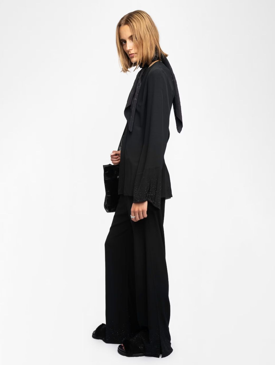 Zadig &amp; Voltaire Turi Soft Strass Blouse
