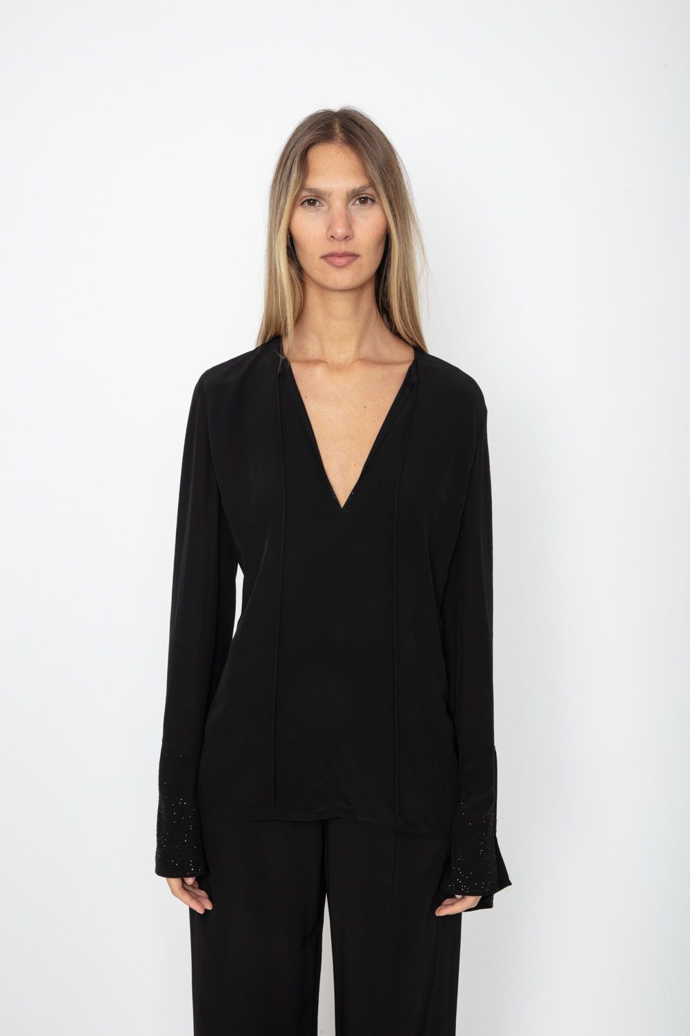 Zadig &amp; Voltaire Turi Soft Strass Blouse