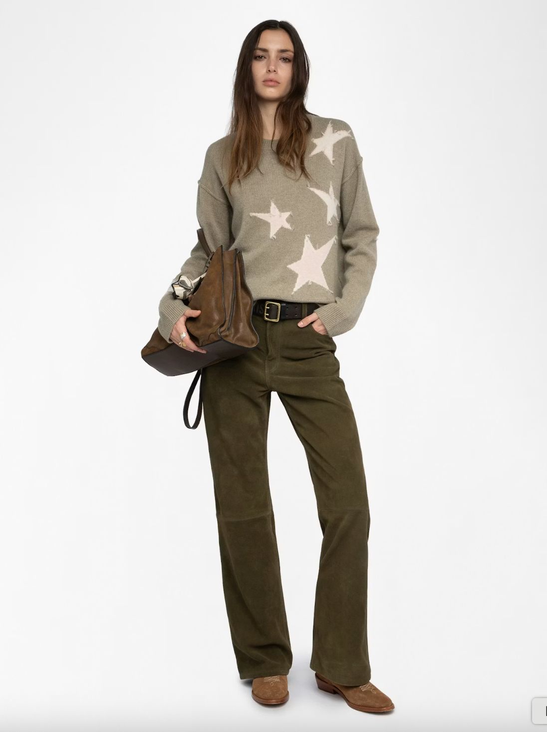 Zadig &amp; Voltaire Markuz Stars Outline Sweater