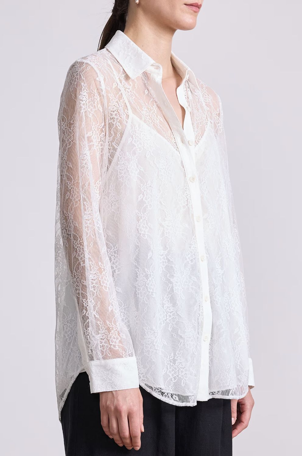 Apiece Apart Alva Button Up Blouse