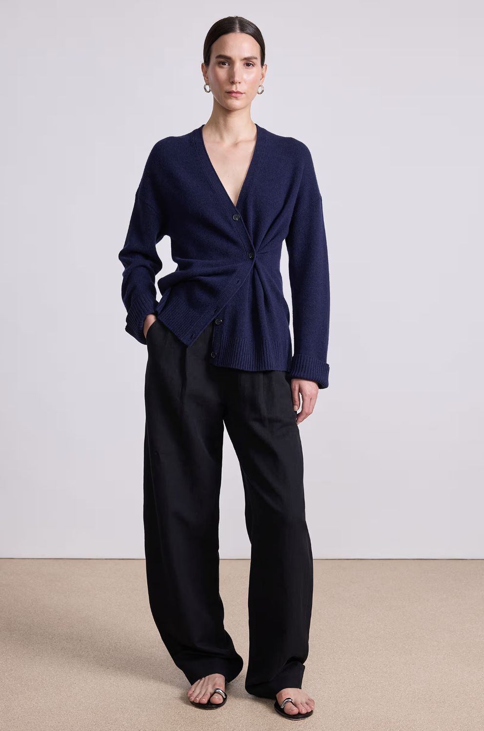 Apiece Apart Ana Wrap Cardigan