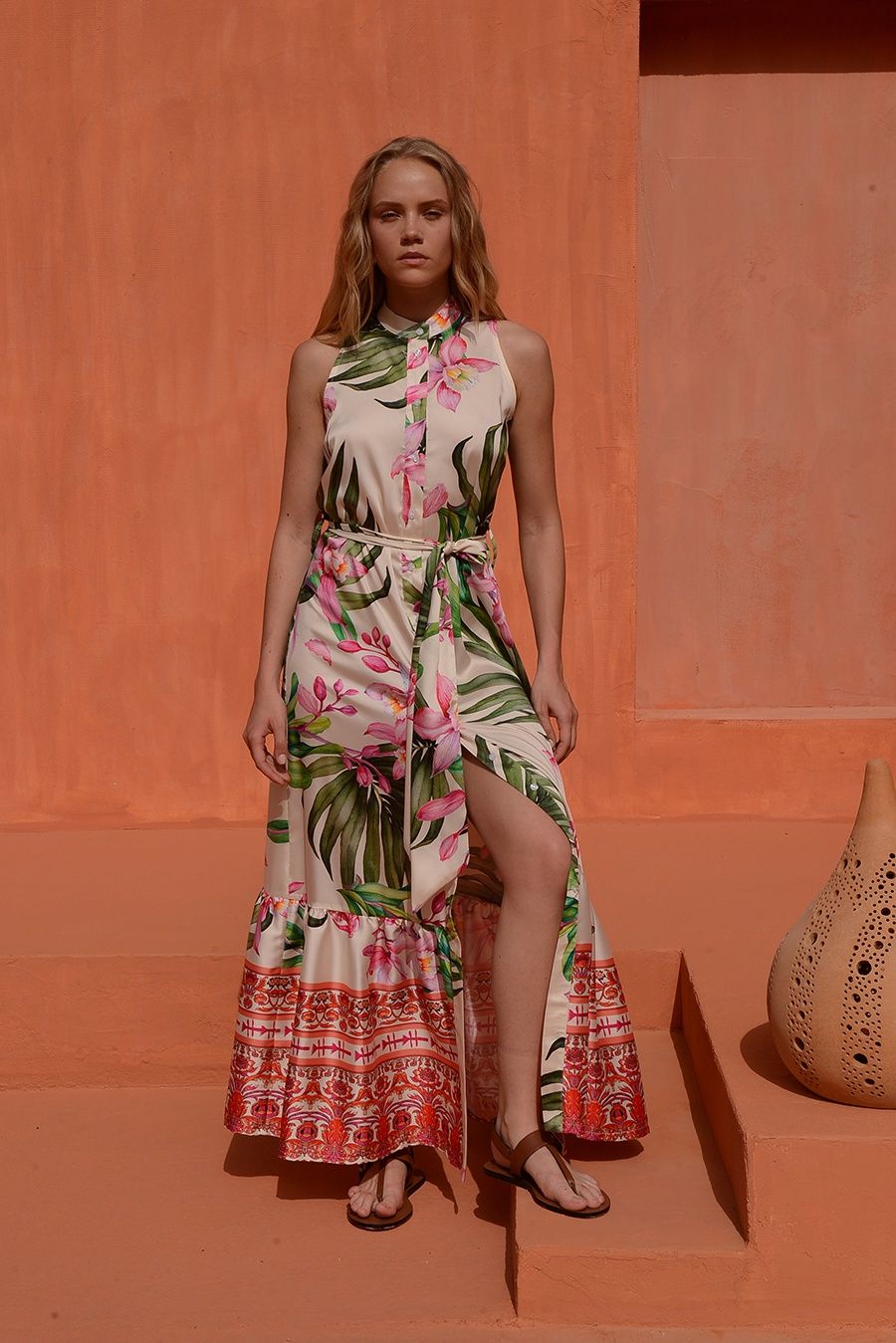 Kasia Samos Maxi Dress