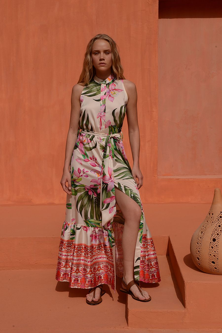 Kasia Samos Maxi Dress