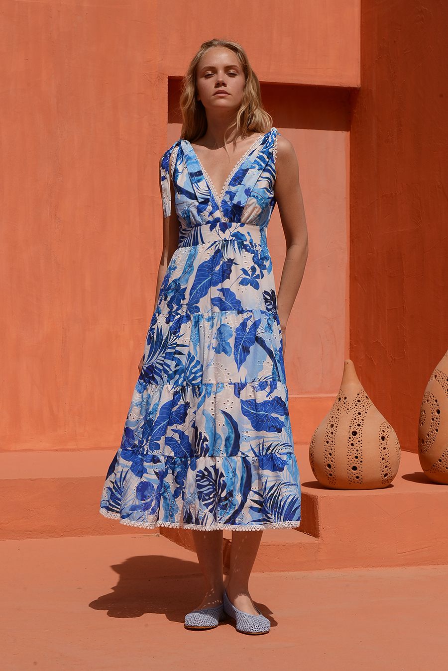 Kasia Anofi Midi Dress