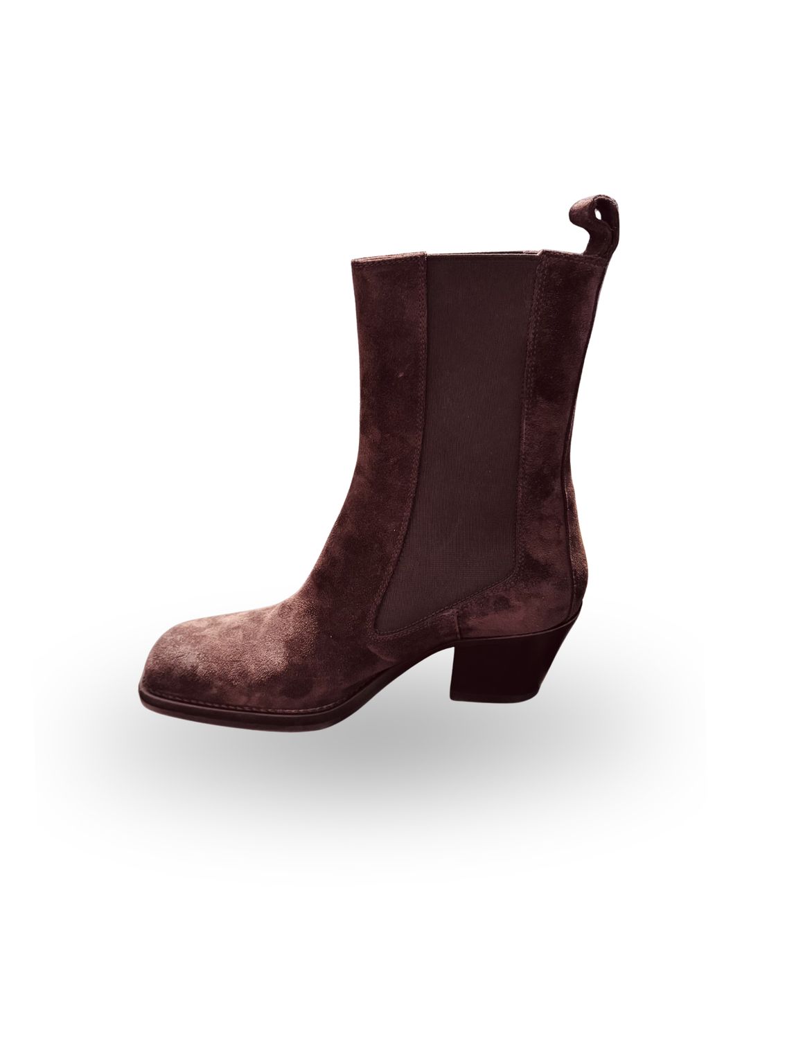Laura Bellariva Suede Western Boot