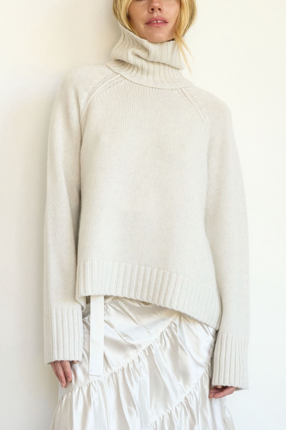 Brazeau Tricot Chunky Turtle Neck Sweater