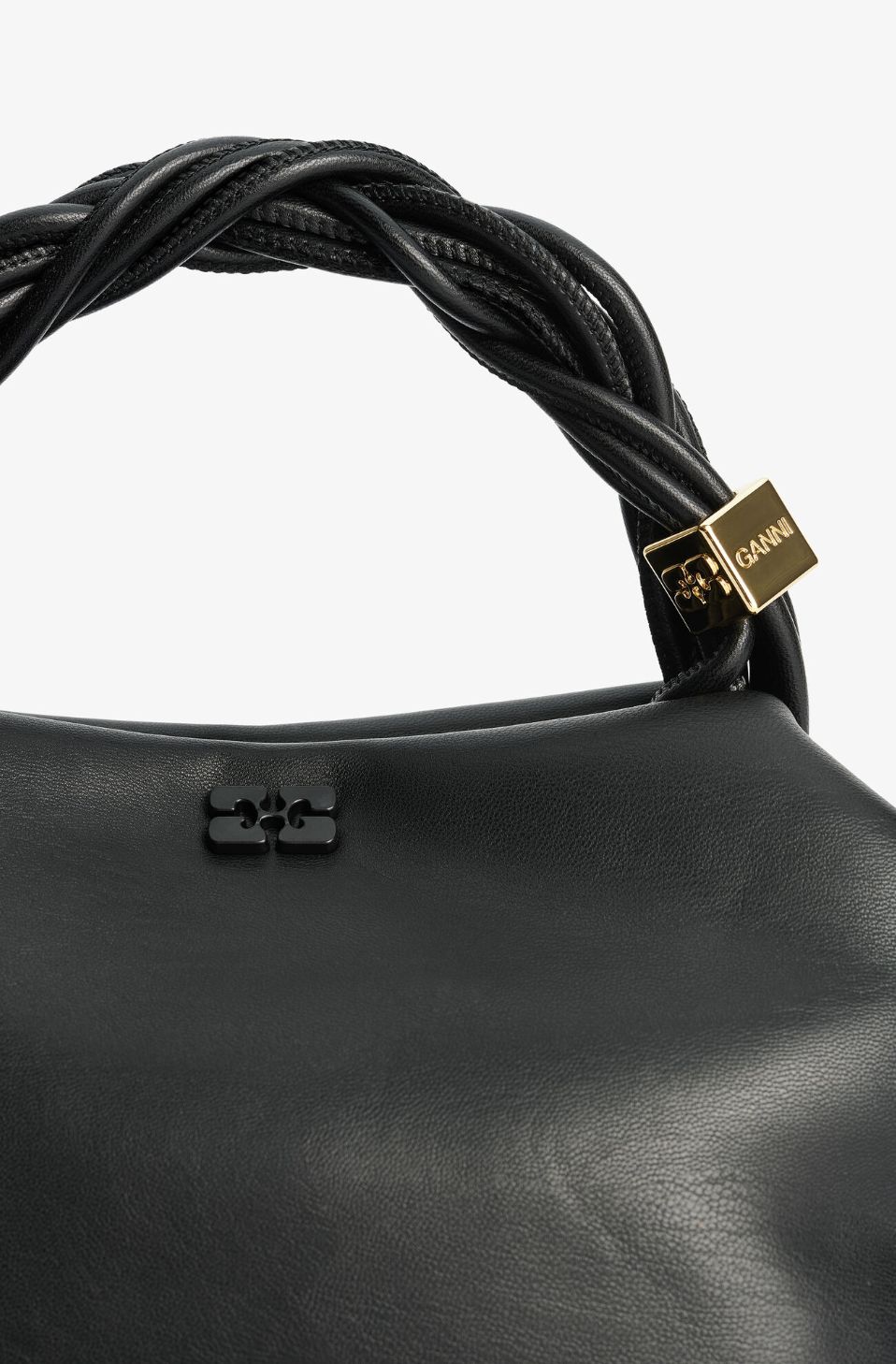 Ganni Small Bou Bag in Black