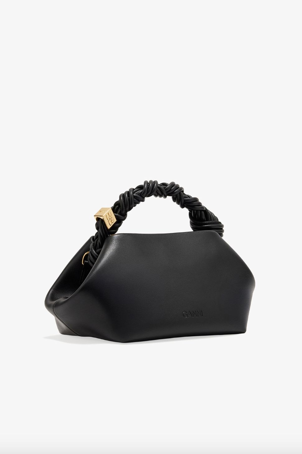 Ganni Small Bou Bag in Black