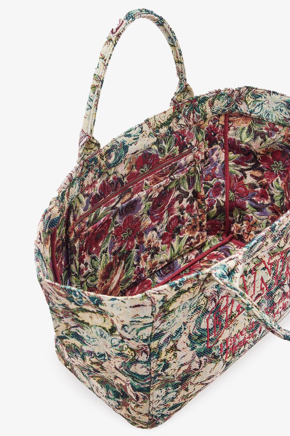 Ganni Tapestry Print Shopper